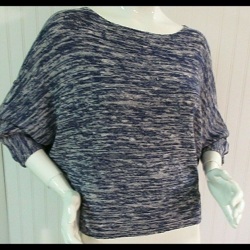 Anthropologie sweater by 9-H15-STCL cold shoulder XS